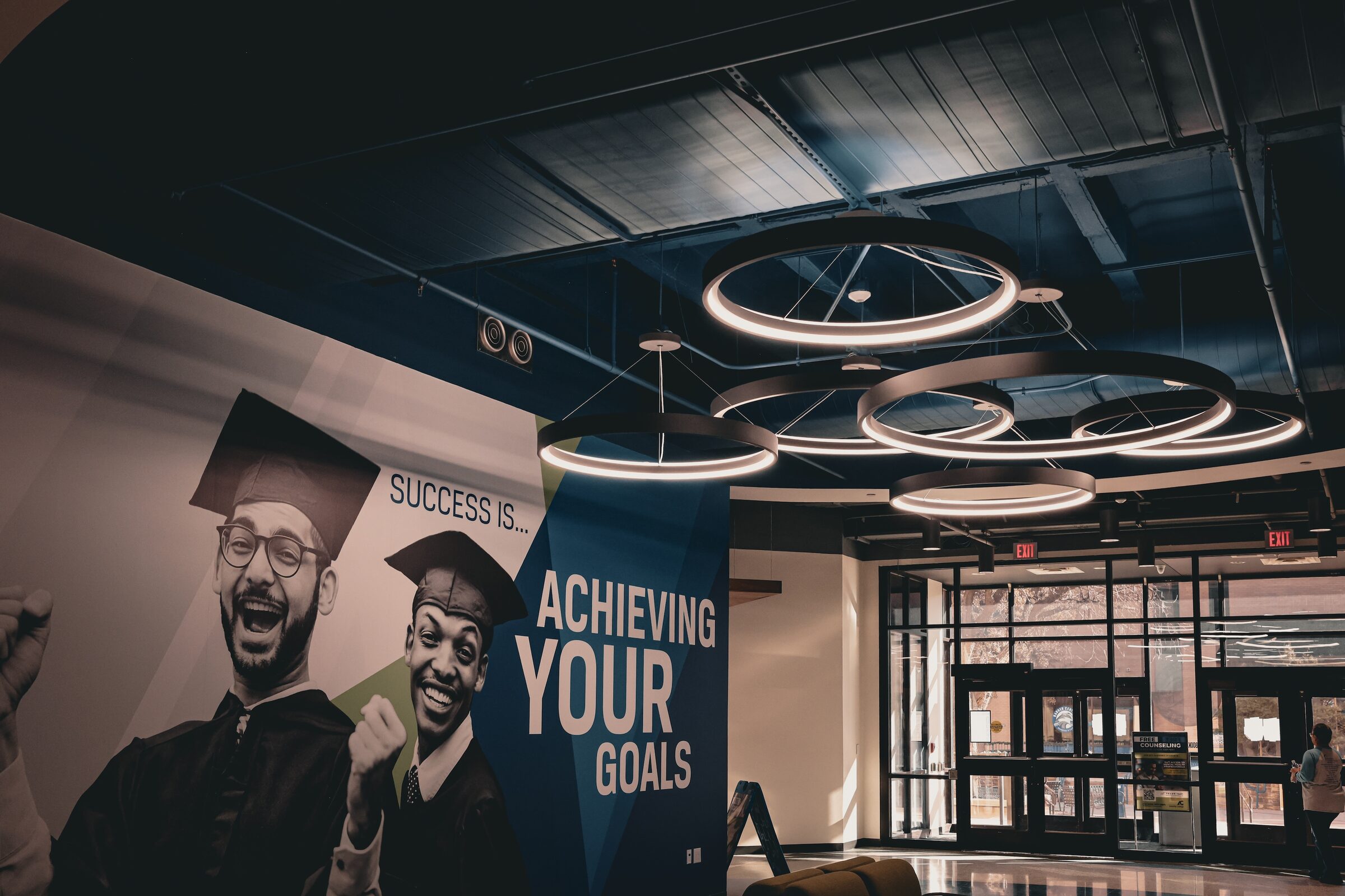 Amarillo College Ware Student Commons Interior