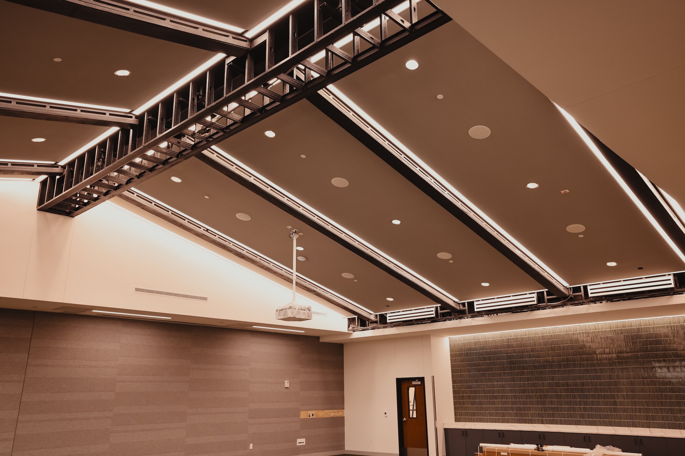 Entry or facade detail at the Texas A&M AgriLife High Plains Research and Extension Center