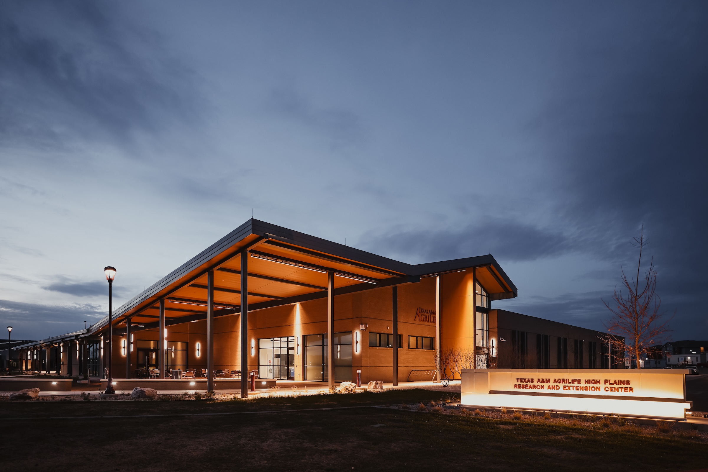 Texas A&M AgriLife High Plains Research and Extension Center exterior in Canyon, Texas